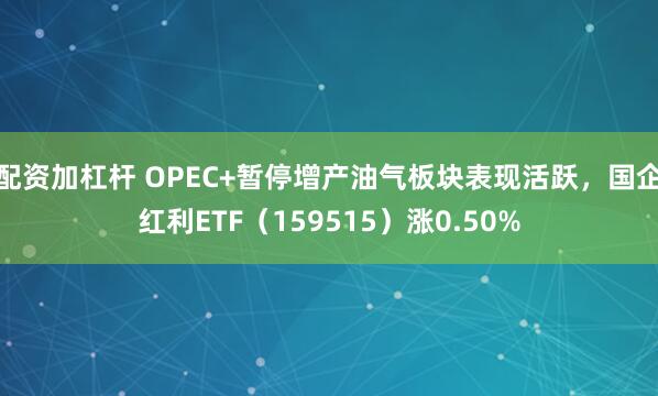 配资加杠杆 OPEC+暂停增产油气板块表现活跃，国企红利ETF（159515）涨0.50%